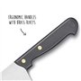Sabatier Cuisine d'aujourd'hui - Mallette de cuisinier avec 8 couteaux de cuisine + 1 fusil à aiguiser - Fabriqué en France