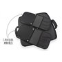 Sabatier - Mallette Cuisinier Chef Apprenti Périgord 5 Couteaux de Cuisine Manches Noyer + 1 Fusil à Aiguiser - Fabriqué en Fran