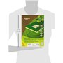 AGIPA Bte 2400 étiquette 70x37 mm (24 x 100F A4) Multi-usage Coin Droit Recyclé Blanc
