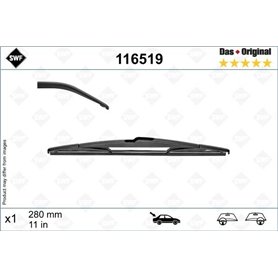SWF Das Original Essuie-glace - SR47 - Balai d'Essuie-Glace 280 mm Toutes-saisons