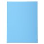 Exacompta - Réf. 410010E - Paquet de 100 chemises rigides Forever® 220 g/m2 - chemises 100% recyclées et certifiées Ange Bleu -