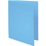 Exacompta - Réf. 410010E - Paquet de 100 chemises rigides Forever® 220 g/m2 - chemises 100% recyclées et certifiées Ange Bleu - 