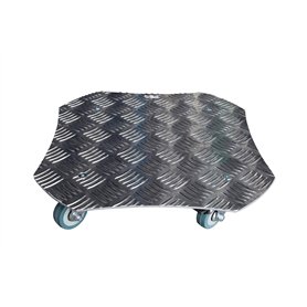 Louis Moulin Roule-Plante Aluminium - 34x34 cm - Made in France