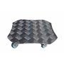 Louis Moulin Roule-Plante Aluminium - 34x34 cm - Made in France