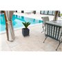 Louis Moulin Roule-Plante Aluminium - 34x34 cm - Made in France