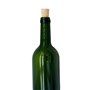 100 bouchons coniques en liège naturel colmaté - Hauteur 33 mm X Ø haut 23 mm X Ø bas 18 mm