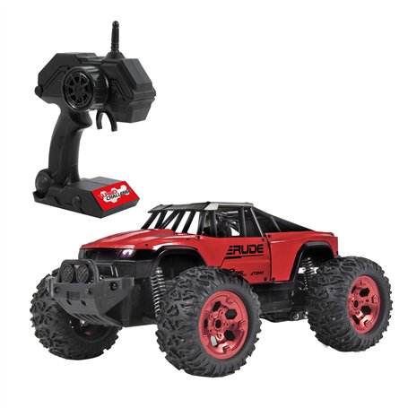 TURBO CHALLENGE - Pick Up Adventure - Elite - 094861 - Voiture Télécommandée - Rouge - 1/12 - Prêt à Rouler - Batterie Rechargea