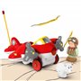 BABY CHALLENGE - Avion Le Petit Prince - Véhicule Télécommandé - Rouge - Licence Officiel - Sonore Et Lumineux - Piles Non Inclu