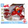 BABY CHALLENGE - Avion Le Petit Prince - Véhicule Télécommandé - Rouge - Licence Officiel - Sonore Et Lumineux - Piles Non Inclu