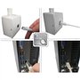 Câble RJ45 Cat.6 blindé F/UTP - LINEAIRE - PCC6FD - 2 m