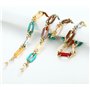 PHOEJIX Chaîne de Lunettes Ambre Acrylique Élégant Accessoire pour Lunettes de Soleil et Masques Anti-Perte Collier Classique po