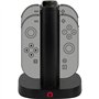 Station de rechargement - KONIX - 2 paires de manettes Joy-Con - Indicateur de charge LED - Connexion USB-A - Noir