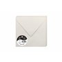 Clairefontaine 5953C - Paquet de 20 Enveloppes Gommées - Format Carré 16