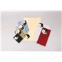 Clairefontaine 5953C - Paquet de 20 Enveloppes Gommées - Format Carré 16,5x16,5cm - 120g/m² - Coloris Gris Perle - Invitation Ev