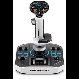 Joystick spatial - THRUSTMASTER - Sol-R 1 Flightstick - 44 boutons - Technologie H.E.A.R.T. 16 bits - Ambidextre avec base