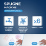 STARWAX - Éponges Magiques - Effacer Les Taches en Un clin d'œil - Ne Raye Pas - Facile à Nettoyer - Maxi Format - Multi-Surface