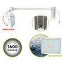Eclairage enseigne - Projecteurs LED 20W extérieur pour Façades magasin - Support Inclinable - bras déporté