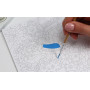Sentosphère – Palette d'Artiste – Le Chat à la fenêtre – Peinture Acrylique - Création Relaxant - Adultes – 14 à 16 couleurs – t