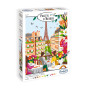 Sentosphère – Palette d'Artiste – Paris – Peinture Acrylique - Création Relaxant - Adultes – 14 à 16 couleurs – toilée contrecol