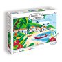Sentosphère – Palette d'Artiste – Ilhabela – Peinture Acrylique - Création Relaxant - Adultes – 14 à 16 couleurs – toilée contre