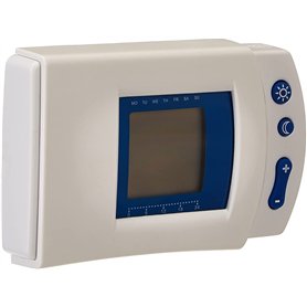 Thermostat électronique digital hebdomadaire 2 fils - tout type de chauffage - Voltman