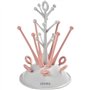 Egoutte-biberons arbre - BEABA - Jusqu'a 6 biberons - Rose
