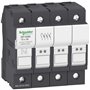Schneider Electric - TeSys - porte-fusible - 3P/N - 32A - pour fusible 10x38mm - DF103N