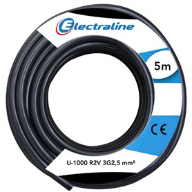 Electraline 20218283D Couronne de Câble U-1000 R2V 3G2