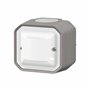 LEGRAND - Détecteur Mural Plexo sans Neutre 100W LED - Composable Gris