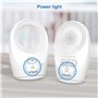VTech Babyphone Audio numérique DM1111 - Technologie DECT - Indicateur de Niveau sonore, Clip Ceinture et Bien Plus Encore - ave