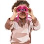 VTech - Genius XL Jumelles Vidéo Interactives - Paire de Jumelles Enfant 10x21 Rose avec Écran Couleur, Appareil Photo, Images d