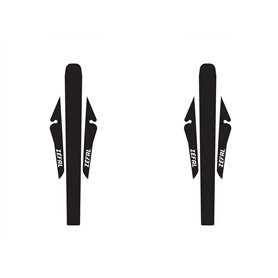 ZEFAL Pack Shield Lite M - Deux Garde-Boue de Selle pour Vélos de Route et Gravel