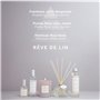 Bougie Parfumée Rêve de Lin 180g – Cire 100% Végétale – Parfum Floral & Poudré – Fabriquée en France – Parfums de Grasse – Longu