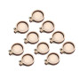EXCEART Lot de 15 mini cercles à broder en bois
