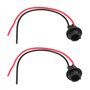 Terisass 2 Pcs Support De Tête D'ampoule T10 W5W 168 194 Doux En Caoutchouc De Voiture Plug-in Lampe Ampoule Extension Socket Ti