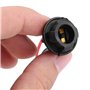 Terisass 2 Pcs Support De Tête D'ampoule T10 W5W 168 194 Doux En Caoutchouc De Voiture Plug-in Lampe Ampoule Extension Socket Ti