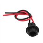 Terisass 2 Pcs Support De Tête D'ampoule T10 W5W 168 194 Doux En Caoutchouc De Voiture Plug-in Lampe Ampoule Extension Socket Ti
