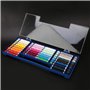64pcs kit de fil à coudre avec 32 fils de couture colorés et boîte de rangement en plastique pour outils de couture de bureau à 