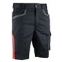 LMA-LEBEURRE Bermuda FACOM Turn Noir/Gris/Rouge Taille L-FXWW6000E-L