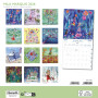 Calendrier 2026 Mila Marquis (16 Mois) - Balade fleurie - 30x30 cm (Gd Mod) - 24207 - Expédition le jour même.