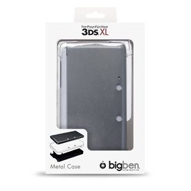 BigBen Interactive - 3DSXLCASEMETAL - Metal CASE Rangement Console compatible Nintendo 3DS XL - Coloris Assortis
