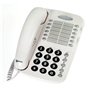 Geemarc CL1100 - Téléphone Fixe Amplifié avec Touches de Numérotation Rapide et Contrôle du Volume pour Séniors - Compatible ave