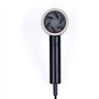 Seche-cheveux ionique - LIVOO - DOS173 - 1600 W - 3 températures - Pliable - Concentrateur d'air - Noir / Rose