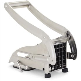 Coupe-frites - LIVOO - MEN410 - Acier inoxydable - 2 grilles - Pieds antidérapants et ventouse - Grilles compatible lave-vaissel