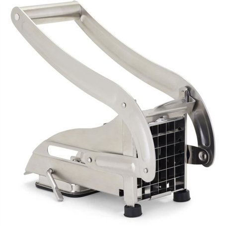 Coupe-frites - LIVOO - MEN410 - Acier inoxydable - 2 grilles - Pieds antidérapants et ventouse - Grilles compatible lave-vaissel