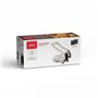 Coupe-frites - LIVOO - MEN410 - Acier inoxydable - 2 grilles - Pieds antidérapants et ventouse - Grilles compatible lave-vaissel