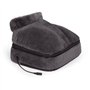 Masseur shiatsu 2 en 1 - LIVOO - DOS204 - Pieds et dos - 24 tetes - 3 vitesses - Avec ou sans chaleur - Gris