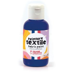 Graine Créative Teinture textile 50 ml - Bleu marine