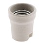 Zenitech - Douille E27 en Porcelaine - Culot à Vis sans Bague - Tension Max 250V - Intensité Max 4A - Idéal pour Éclairage Intér