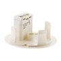 Zenitech - Couvercle DCL pour Boîte Applique Ø80mm - Prise DCL Intégrée 2 P+T 6A 250V - Installation Simplifiée et Sécurisée - C